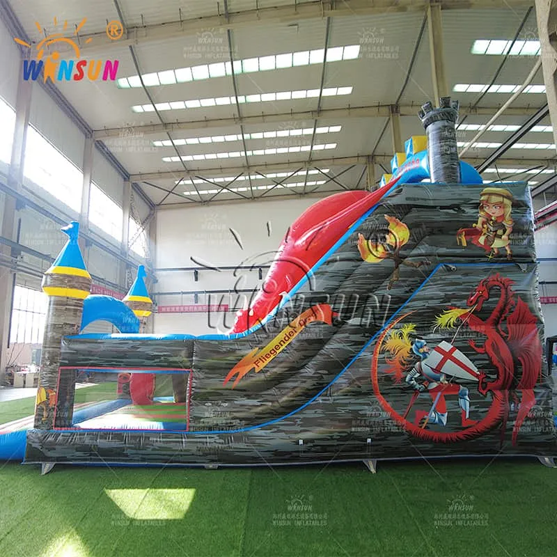Inflatable Dragon Age Slide