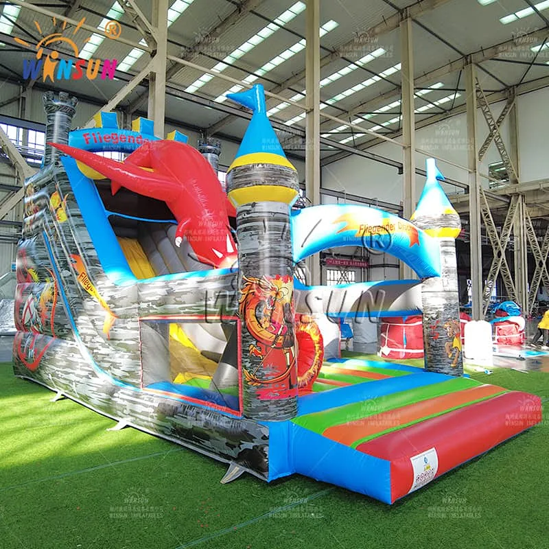 Inflatable Dragon Age Slide